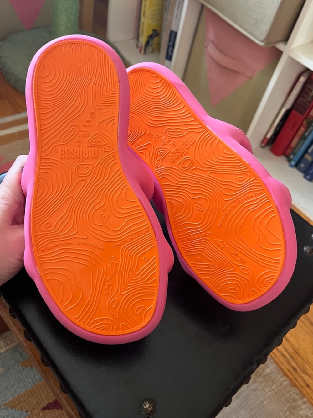 Melissa Free Bloom Slide Comfy sandal NWOB - Picture 6 of 9